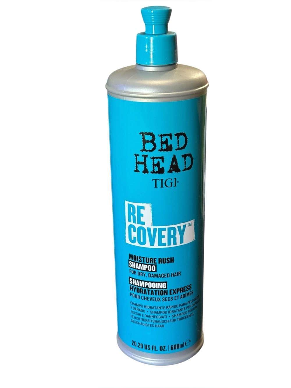 BedHead TIGI Recovery Moisture Rush Shampoo 20.29oz 600ml New
